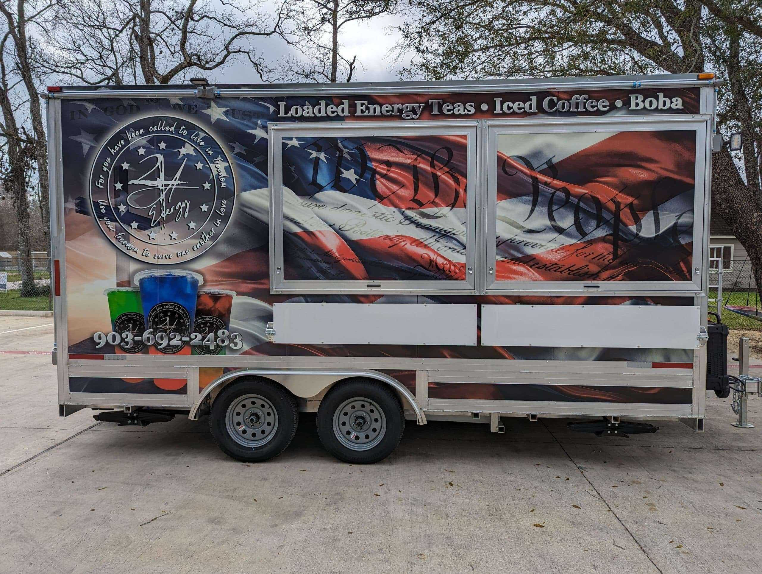 16ft Beverage Trailer