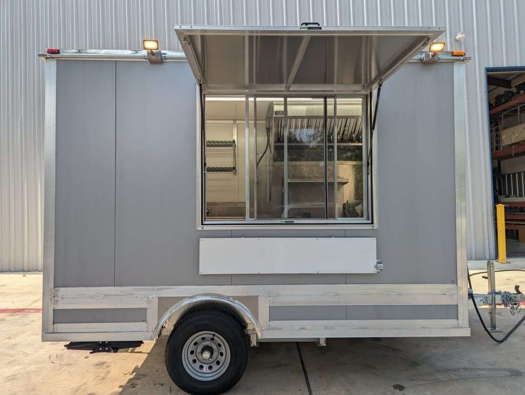 12ft Equipped Food Trailer