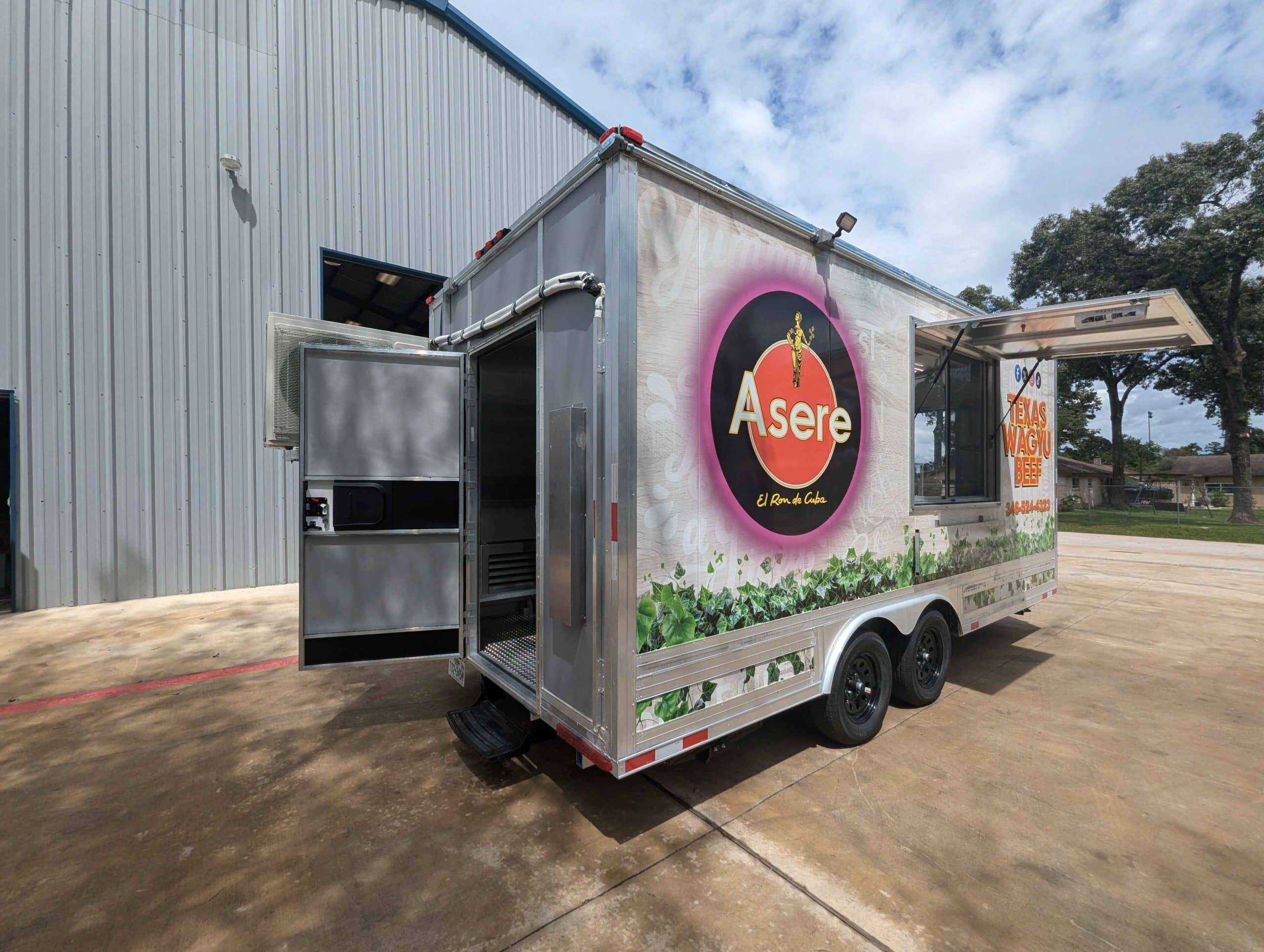 18ft Equipped Wagyu Burger Trailer