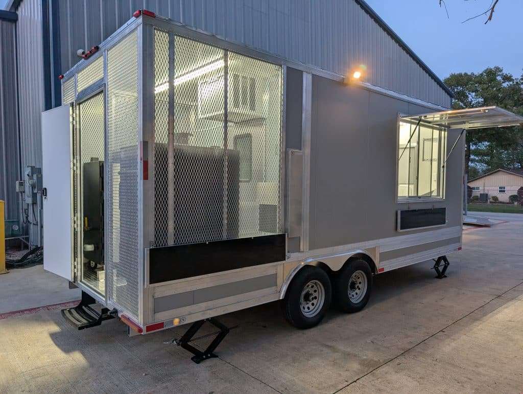 20ft Equipped BBQ Trailer with Porch